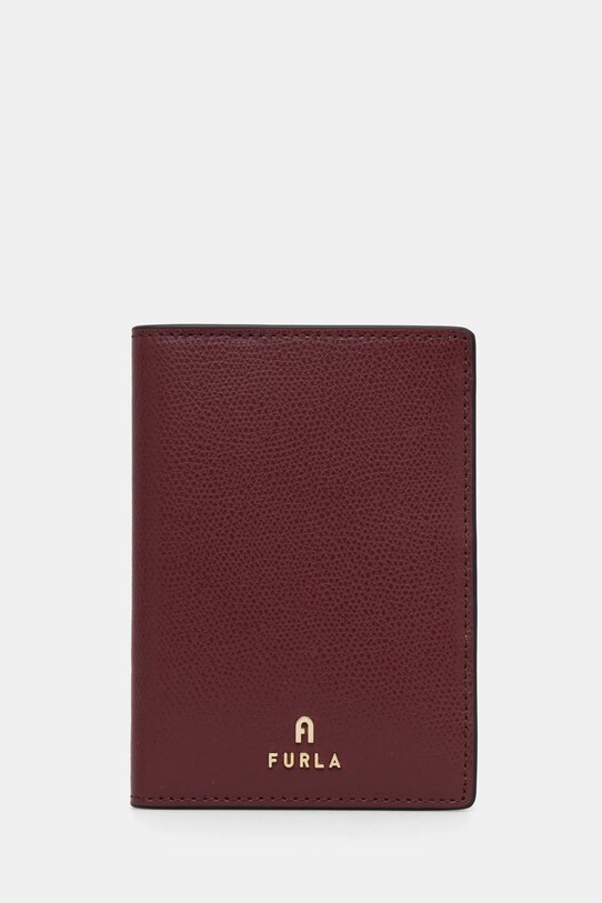 Furla husa de pasaport din piele burgundia WP00309.ARE000.3574S