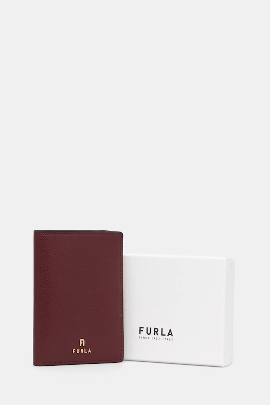 Шкіряна обкладинка на паспорт Furla WP00309.ARE000.3574S бордо