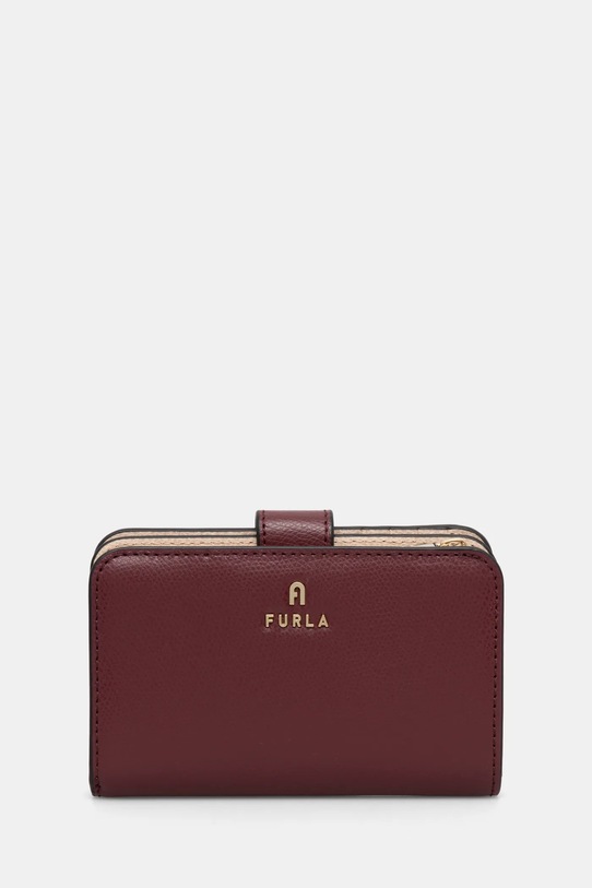 Шкіряний гаманець Furla лицьова шкіра бордо WP00314.ARE000.3574S
