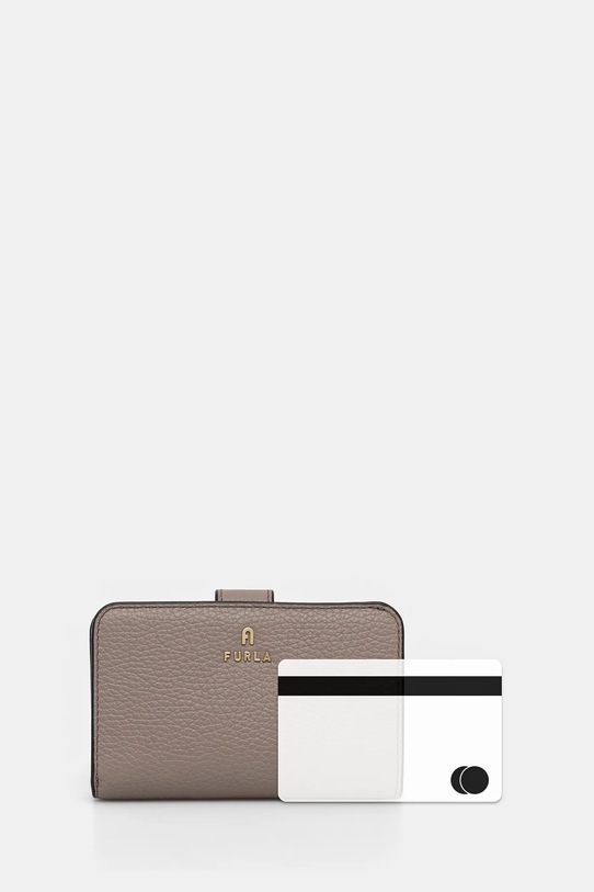 Шкіряний гаманець Furla WP00314.HSF000.2572S коричневий