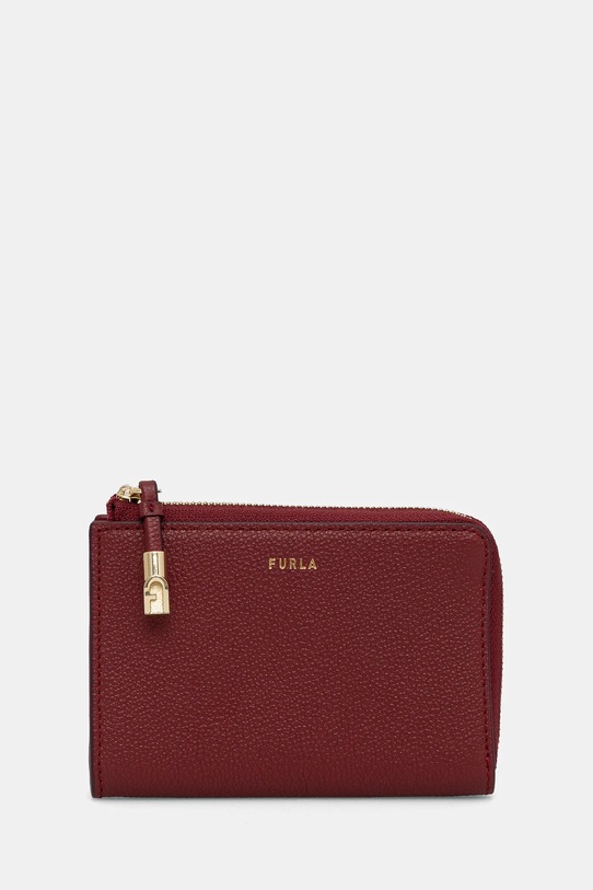 Kožená peněženka Furla přírodní kůže burgundské WP00470.BX3036.CGQ00