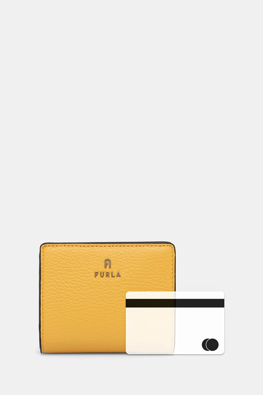 Кожаный кошелек Furla WP00307.HSF000.CRE00 жёлтый