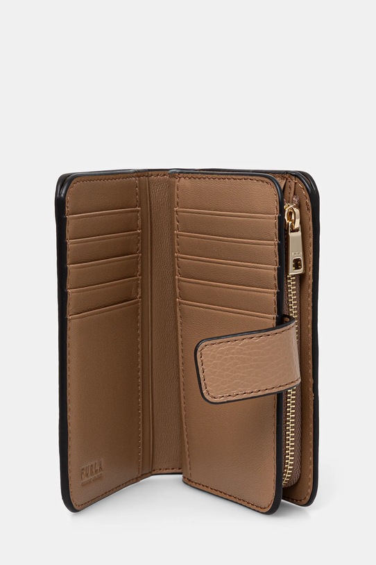 Furla portofel de piele WP00314.HSF000.YU500 bej SS25