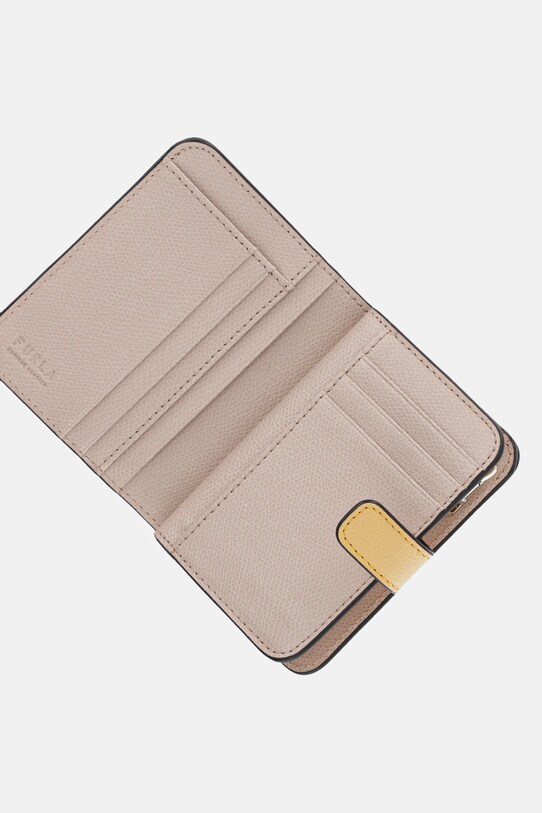 Akcesoria Furla portfel skórzany WP00315.ARE000.3592S żółty