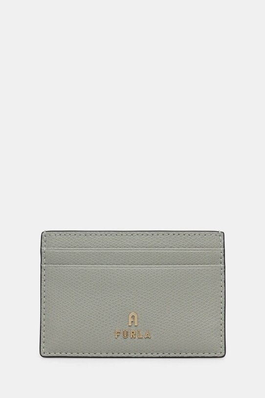 Шкіряний чохол на банківські карти Furla чохол для карт сірий WP00305.ARE000.AG700