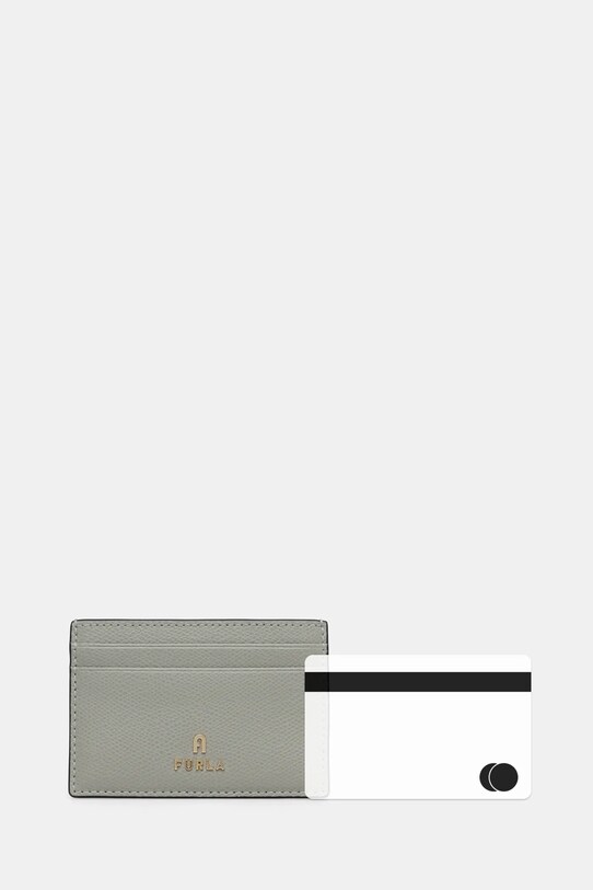 Шкіряний чохол на банківські карти Furla WP00305.ARE000.AG700 сірий