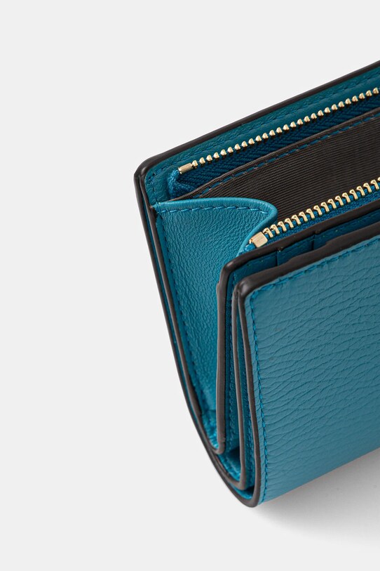 Кожаный кошелек Furla бирюзовый WP00307.HSF000.TR400