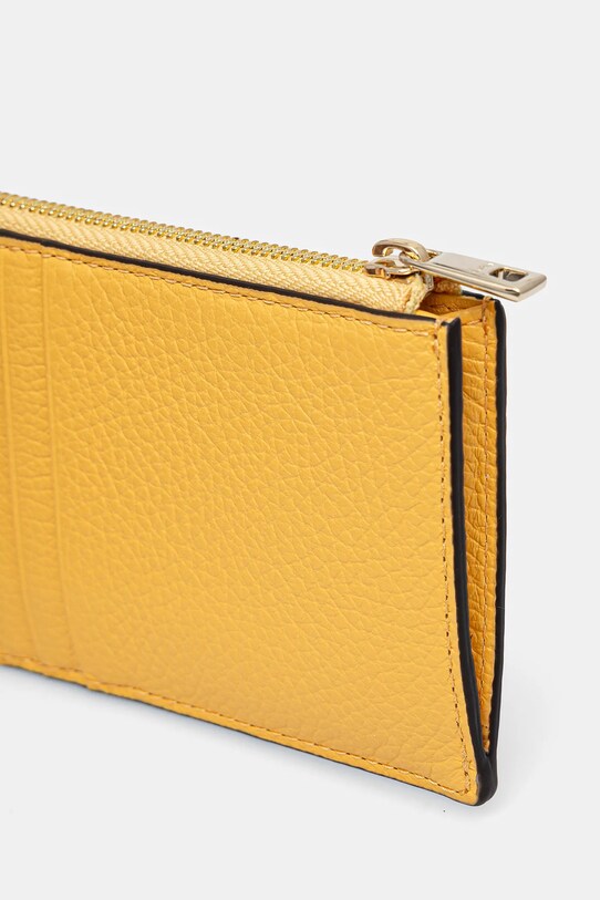 Akcesoria Furla portfel skórzany WP00310.HSF000.CRE00 żółty