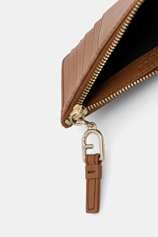 Furla portfel skórzany brązowy WP00449.BX2045.RY000
