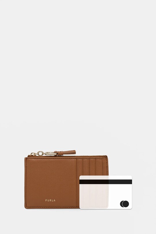 Furla portfel skórzany WP00449.BX2045.RY000 brązowy