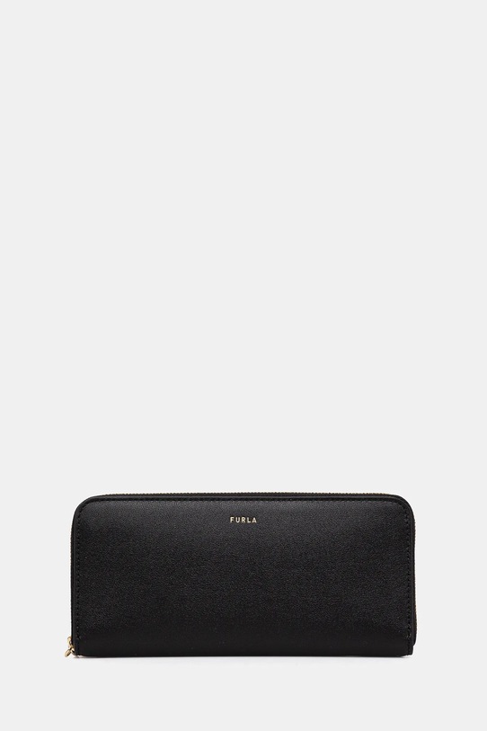 Кожаный кошелек Furla кожа чёрный WP00450.BX2045.O6000
