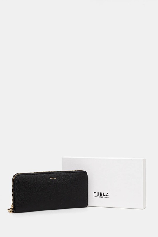 Кожаный кошелек Furla чёрный WP00450.BX2045.O6000