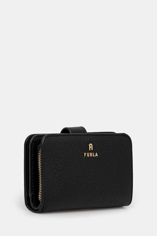 Furla portofel de piele WP00314.HSF000.O6000 negru SS25