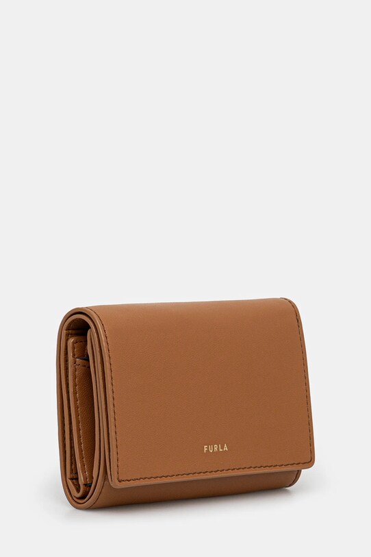 Furla portofel de piele WP00487.BX2045.RY000 maro SS25