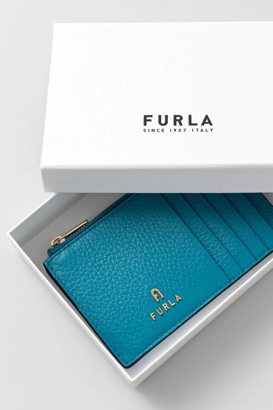 Accesorii Furla portofel de piele WP00310.HSF000.TR400 turcoaz