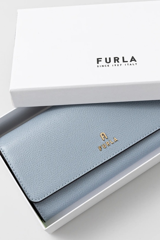 Furla portfel skórzany niebieski WP00317.ARE000.3593S