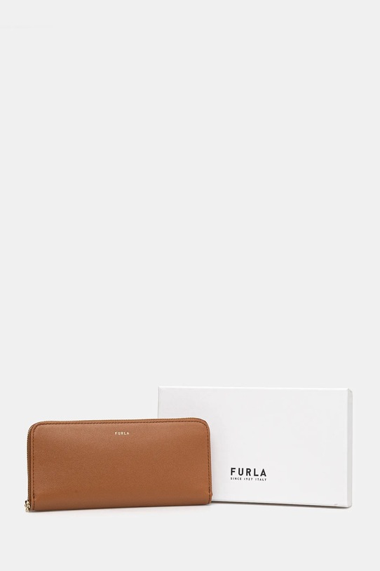 Furla portfel skórzany brązowy WP00450.BX2045.RY000