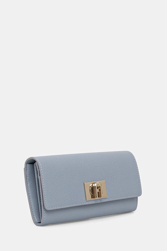 Шкіряний гаманець Furla PCV0ACO.ARE000.55000 блакитний SS25