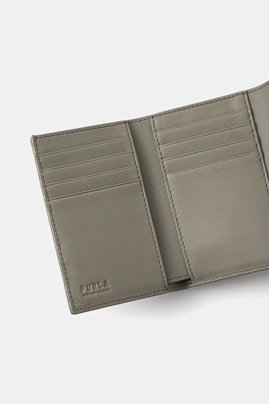 Кожаный кошелек Furla серый WP00225.ARE000.AG700