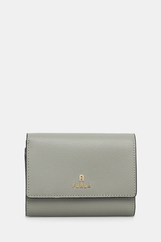 Шкіряний гаманець Furla лицьова шкіра сірий WP00325.ARE000.3573S