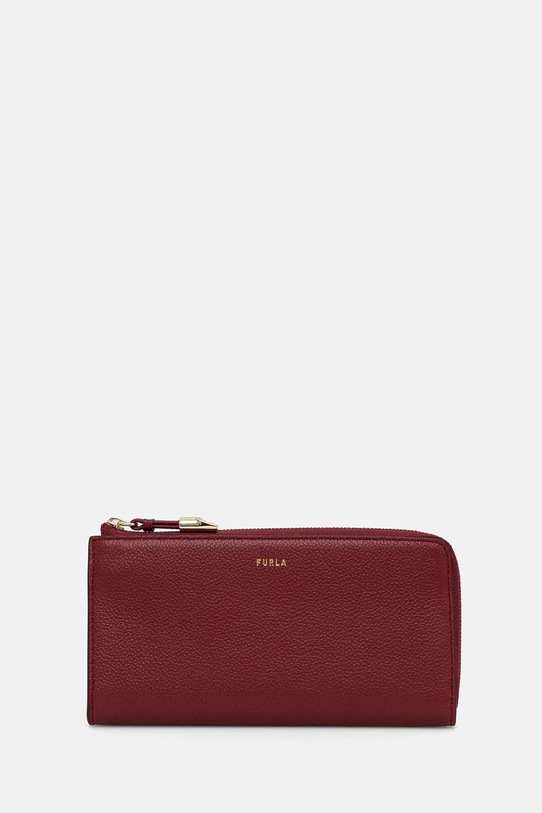 Kožená peněženka Furla přírodní kůže burgundské WP00471.BX3036.CGQ00