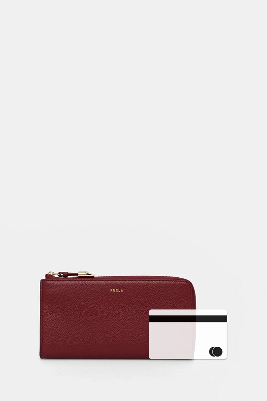 Kožená peňaženka Furla WP00471.BX3036.CGQ00 burgundské