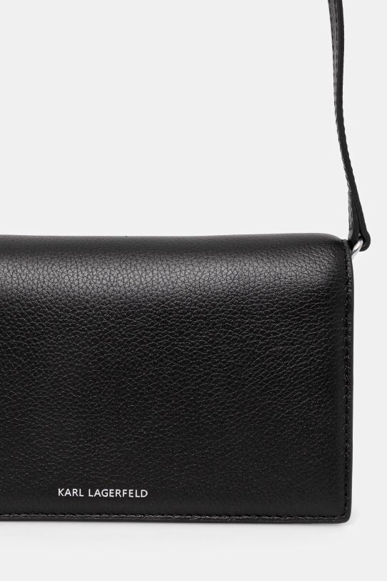 Accessori Karl Lagerfeld borsa a mano in pelle A1W32037 nero