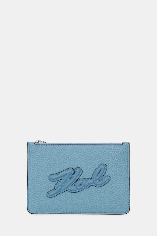 Кошелек Karl Lagerfeld K/SKUARE синтетический бирюзовый A1W32052