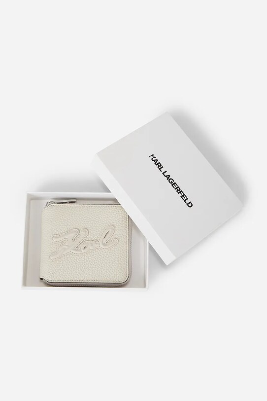 Karl Lagerfeld portafoglio beige A1W32054