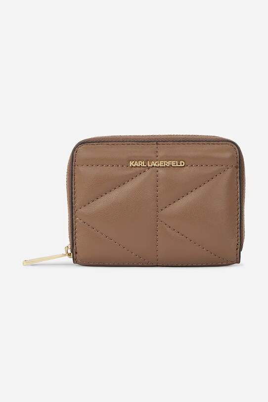 Karl Lagerfeld portofel de piele piele maro A1W32064