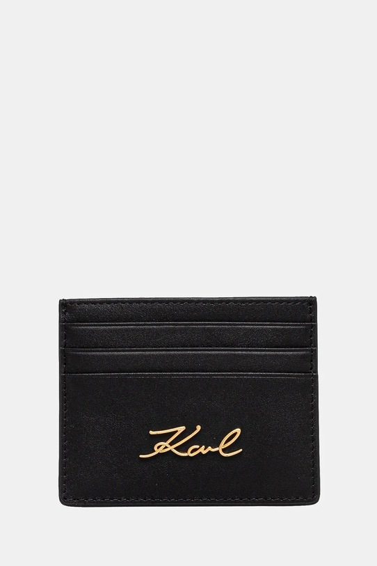 Karl Lagerfeld carcasă din piele Planet friendly negru A1W32069