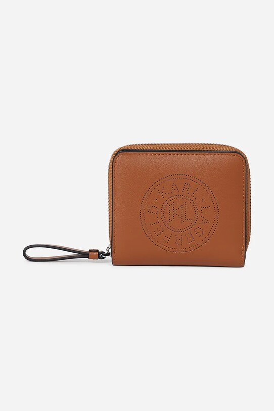 Karl Lagerfeld portafoglio semplice marrone A1W32084