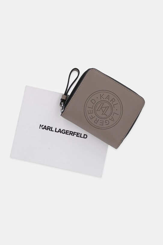 Кошелек Karl Lagerfeld серый A1W32084