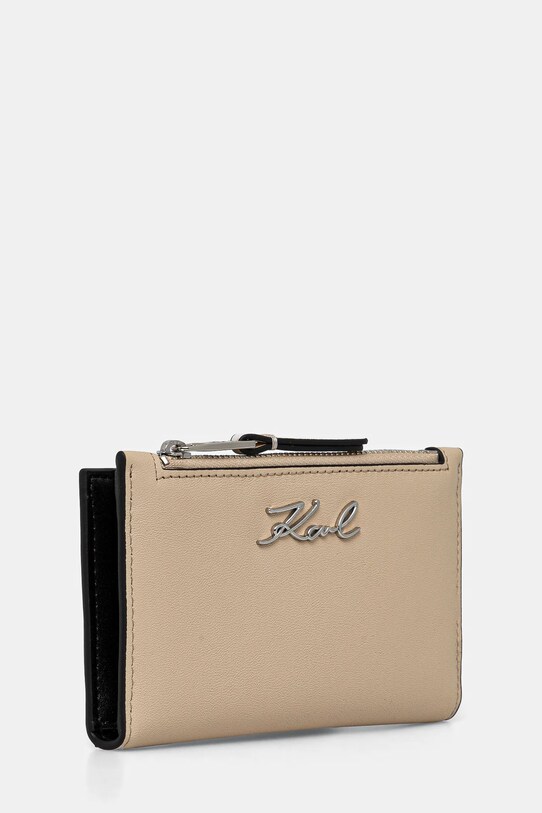 Karl Lagerfeld portfel A1W32104 beżowy SS25