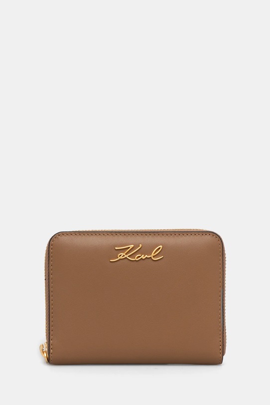 Кошелек Karl Lagerfeld кожа бежевый A1W32105