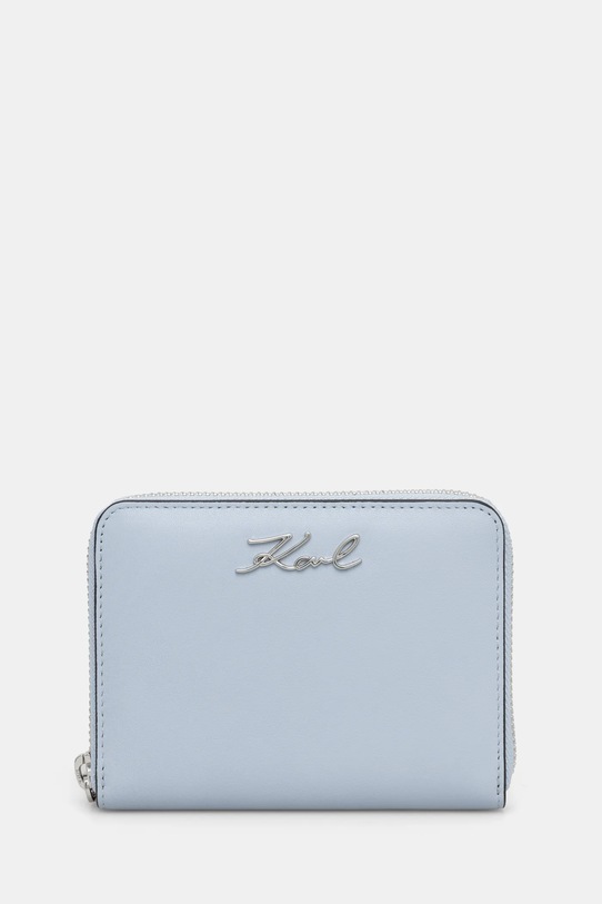 Кошелек Karl Lagerfeld кожа голубой A1W32105