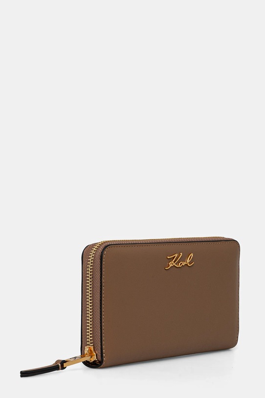 Karl Lagerfeld portfel A1W32106 brązowy SS25