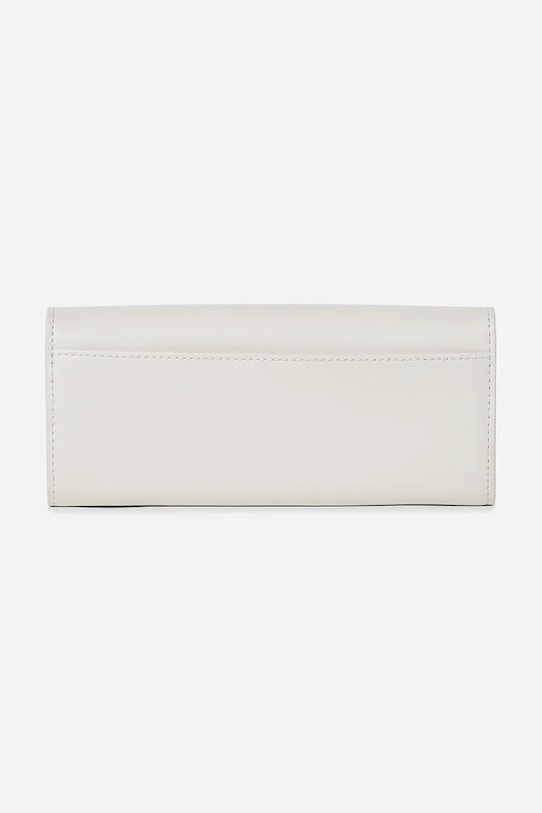 Δερμάτινο πορτοφόλι Karl Lagerfeld A1W32111 λευκό SS25