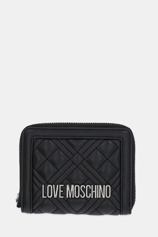 Love Moschino portfel syntetyczny czarny JC5710PP1