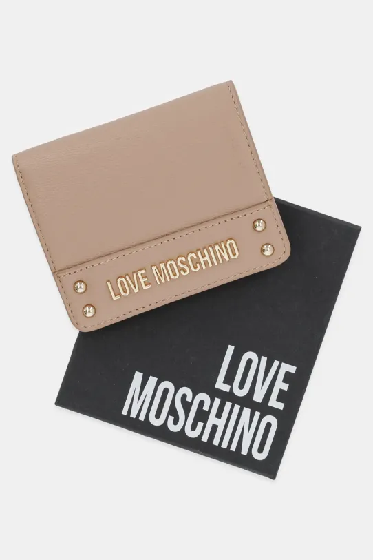 Peňaženka Love Moschino béžová JC5703PP1