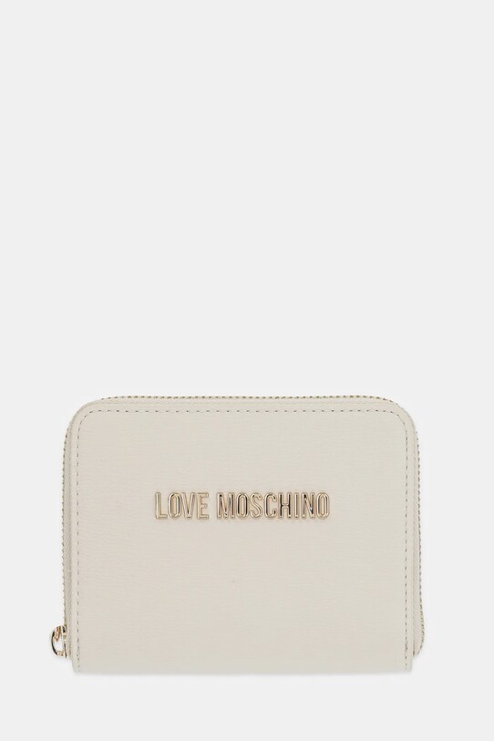 Love Moschino portfel syntetyczny beżowy JC5702PP1