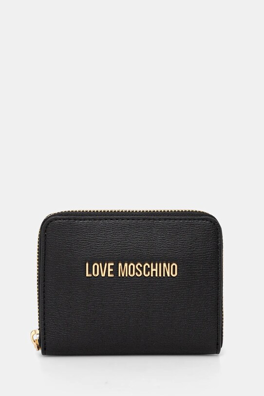 Love Moschino portfel syntetyczny czarny JC5702PP1
