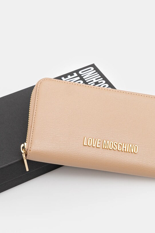 Love Moschino portfel beżowy JC5700PP1
