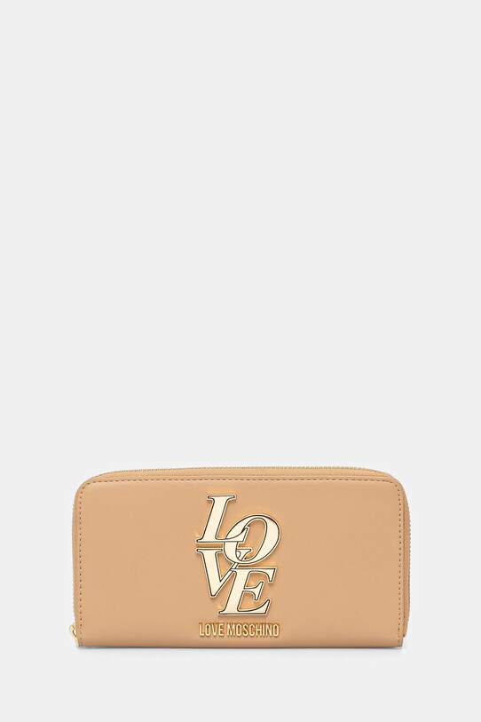 Love Moschino portofel imitatie de piele bej JC5664PP1
