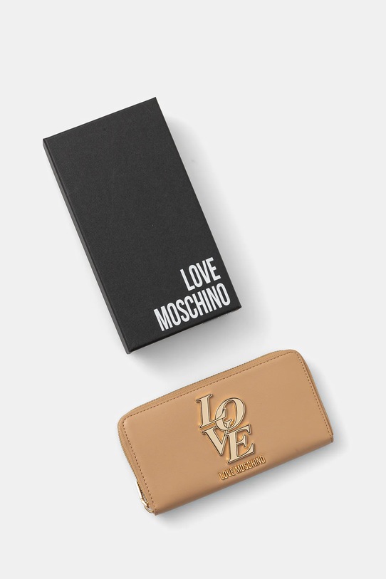 Love Moschino portfel beżowy JC5664PP1