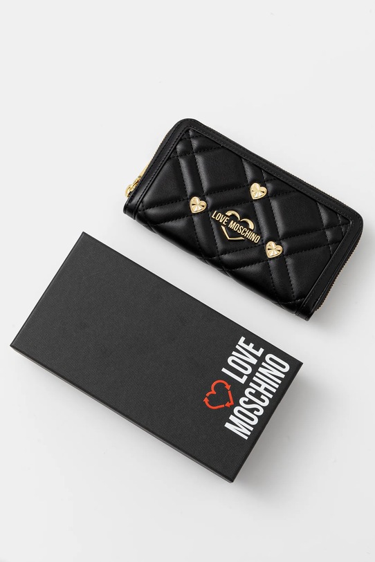Peňaženka Love Moschino čierna JC5654PP1