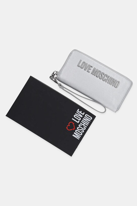 Love Moschino portfel srebrny JC5620PP1