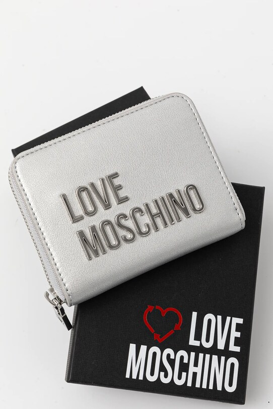 Love Moschino portfel srebrny JC5613PP1