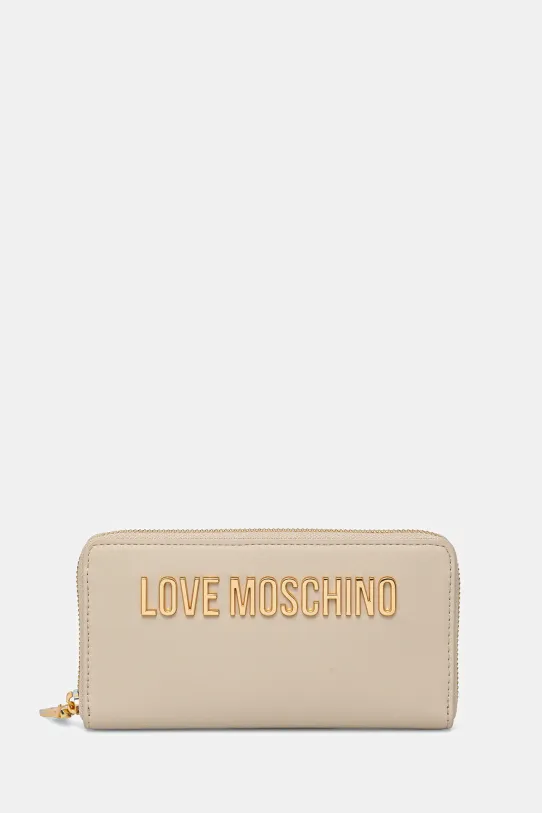 Love Moschino portofel sintetic bej JC5611PP1