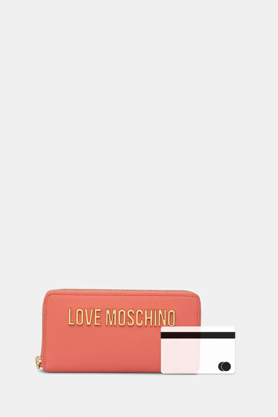 Love Moschino portfel JC5611PP1 pomarańczowy